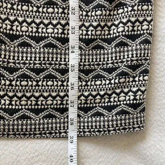 Adrianna Papell Black/white cap sleeve bodycon dress Size 14 - Picture 10 of 10